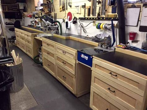 custom metal bench fabrication|custom built workbenches with drawers.